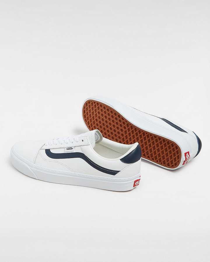 Tenis Vans Old Skool Lux Feminino Branco | VN9673245