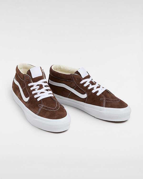 Tenis Vans Premium Sk8-Mid 83 Feminino Marrom | VN6973205