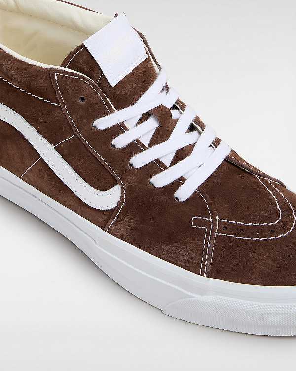 Tenis Vans Premium Sk8-Mid 83 Feminino Marrom | VN6973205
