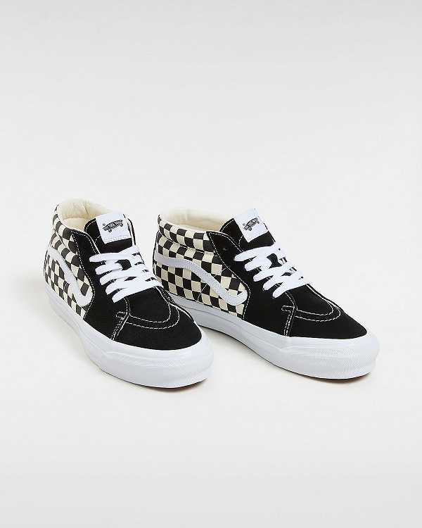 Tenis Vans Premium Sk8-Mid 83 Feminino Pretas Branco | VN1578290