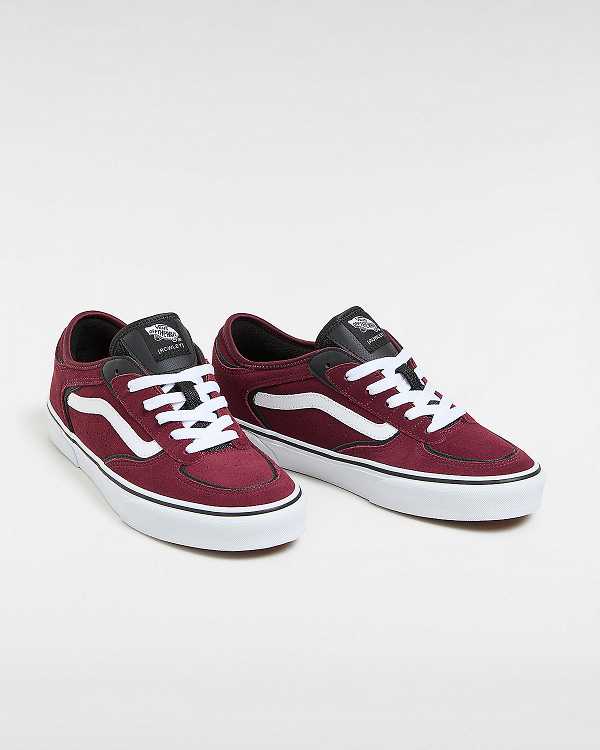 Tenis Vans Rowley Classic Masculino Bordeaux | VN3875942