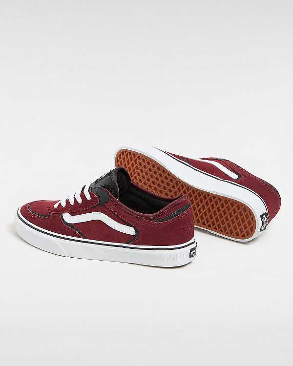 Tenis Vans Rowley Classic Masculino Bordeaux | VN3875942
