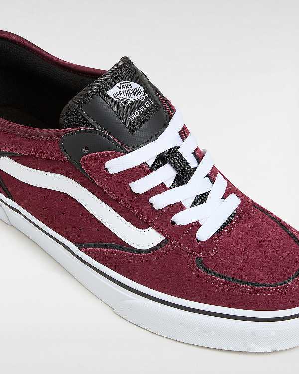 Tenis Vans Rowley Classic Masculino Bordeaux | VN3875942