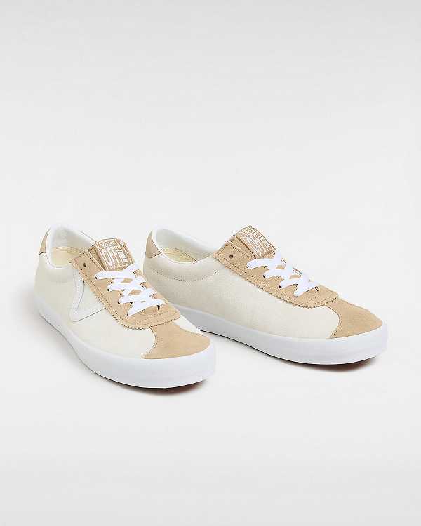 Tenis Vans Sport Low Suede Feminino Bege | VN0285764