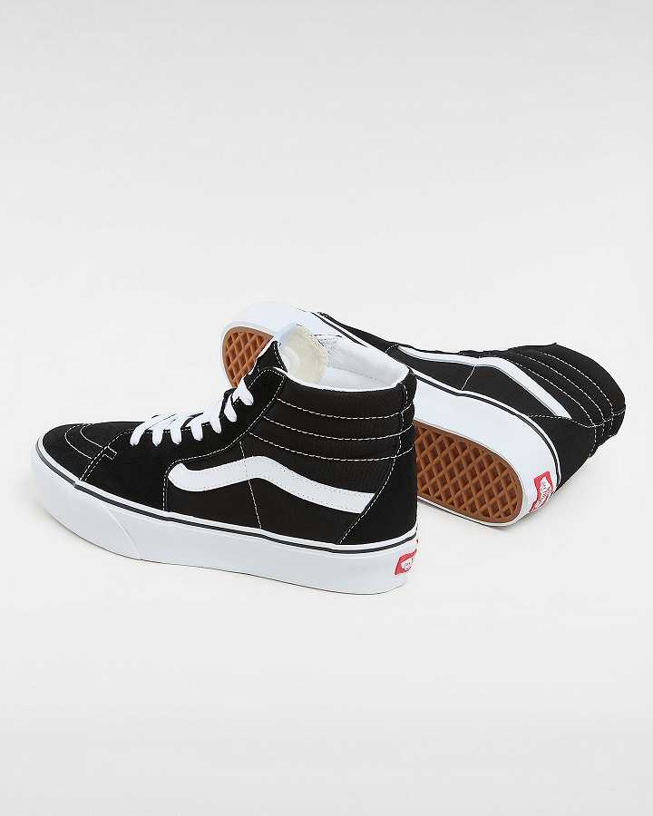 Tenis Vans Suede Sk8-Hi Platform 2.0 Feminino Pretas | VN7358642