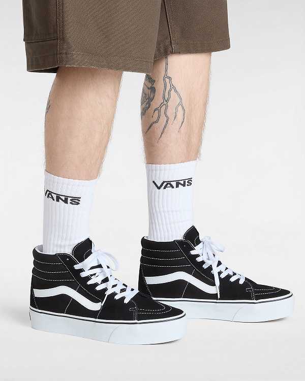 Tenis Vans Suede Sk8-Hi Platform 2.0 Feminino Pretas | VN7358642