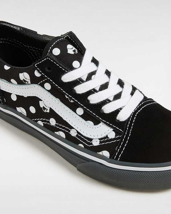 Tenis Vans Vans X Papergirl Old Skool (4-8 Years) Criança Pretas | VN0587962